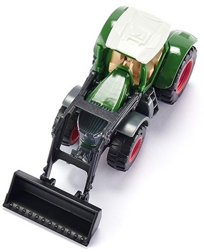 Siku Fendt 1050 Vario Tractor met voorlader groen/zwart beweegbare voorlader verwijderbare cabine rubberen banden-3