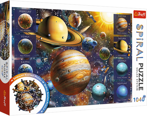 Trefl 1040SP - Spiral Puzzle - Solar system