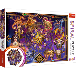 Trefl 1040SP - Spiral Puzzle - Zodiac signs