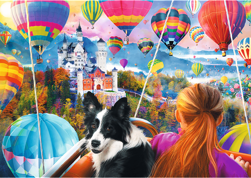Trefl 1040 - Spiral Puzzle - Balloon Festival-2