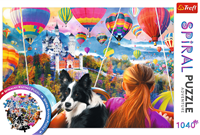 Trefl 1040 - Spiral Puzzle - Balloon Festival-3