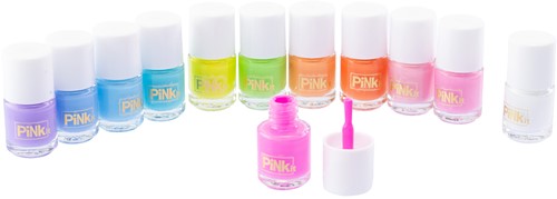 Nice - Pink It Rainbow Nails-2