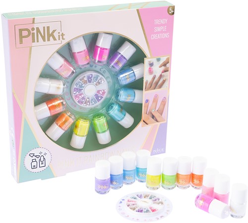 Nice - Pink It Rainbow Nails