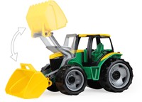 Lena GIGA TRUCKS Tractor met voorlader Groen / Geel 62cm-3