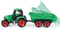 Lena Truckies Tractor met Aanhanger en LENA® speelfiguur 36cm-2
