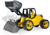 Lena GIGA TRUCKS Shovel Pro Zwart / Geel 67cm-3