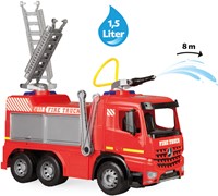 Lena GIGA TRUCKS Ride-on Brandweerwagen Mercedes-Benz Actros 66cm-3