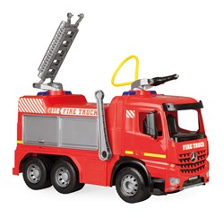 Lena GIGA TRUCKS Ride-on Brandweerwagen Mercedes-Benz Actros 66cm