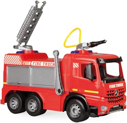 Lena GIGA TRUCKS Ride-on Brandweerwagen Mercedes-Benz Actros 66cm