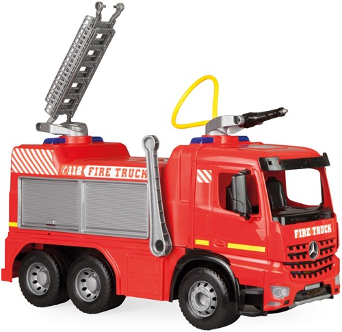 Lena GIGA TRUCKS Ride-on Brandweerwagen Mercedes-Benz Actros 66cm