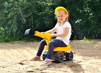 Lena GIGA TRUCKS Excavator PRO (sit on) 68cm-3