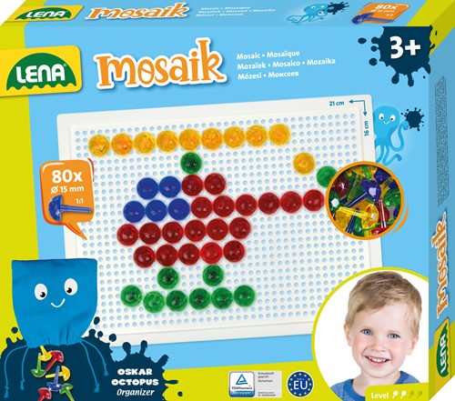 Lena Mozaïek Set Transparant 80pcs 15mm