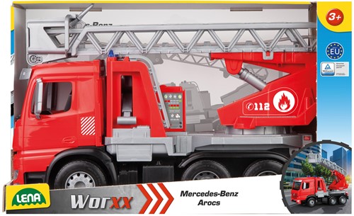 Lena WORXX Mercedes-Benz Arocs Brandweerladderwagen 48cm-2