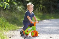 Lena Eco Loopfiets Oranje / Groen-3