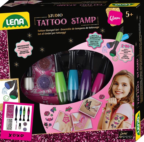 Lena Tattoo Stempel Studio Set