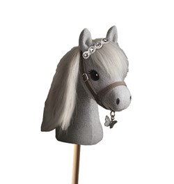 Lena Hobby Horse Lichtgrijs 70cm