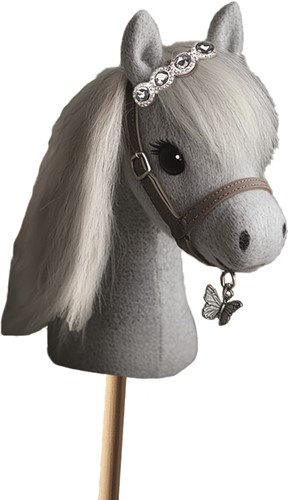 Lena Hobby Horse Lichtgrijs 70cm