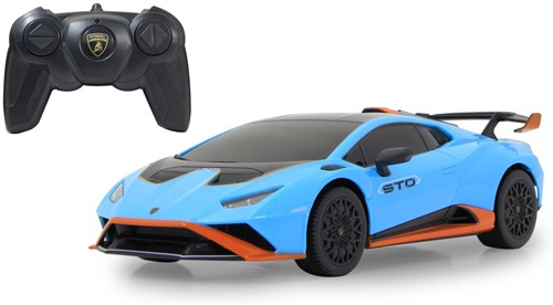 Jamara - Lamborghini Huracán STO 1:24 blue 2,4GHz