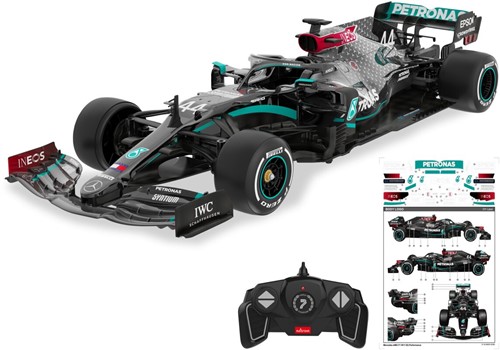 Jamara - Mercedes-AMG F1 W11 EQ Performance 1:18 black 2,4GHz-3