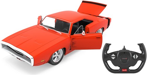 Jamara - Dodge Charger R/T 1970 1:16 red 2,4GHz Manual door-3