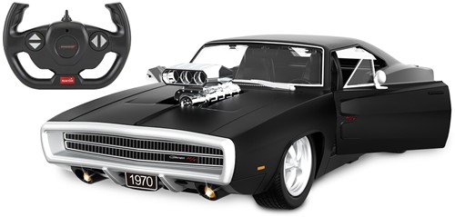 Jamara - Dodge Charger R/T 1970 1:16 black 2,4GHz Manual door