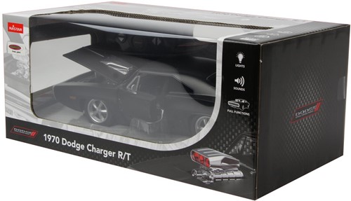 Jamara - Dodge Charger R/T 1970 1:16 black 2,4GHz Manual door-2