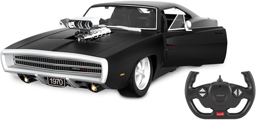 Jamara - Dodge Charger R/T 1970 1:16 black 2,4GHz Manual door-3