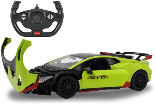 Jamara - Lamborghini Huracán STO 1:14 grün 2,4GHz Manual door