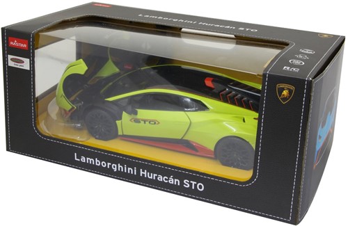 Jamara - Lamborghini Huracán STO 1:14 grün 2,4GHz Manual door-2