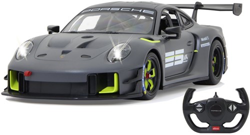 Jamara - Porsche 911 GT2 RS Clubsport 25 1:14 grau 2,4GHz Manual door-3