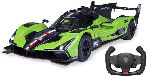 Jamara - Lamborghini SC63 LMDH 1:14 green 2,4GHz door manual-3