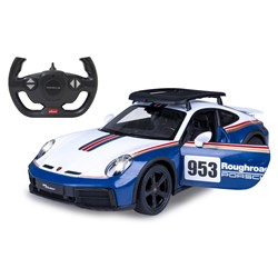 Jamara - Porsche 911 Dakar Performance 1:14 blue 2,4GHz door manual
