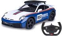 Jamara - Porsche 911 Dakar Performance 1:14 blue 2,4GHz door manual-3