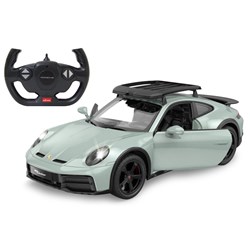 Jamara - Porsche 911 Dakar 1:14 shaded green 2,4GHz door manual