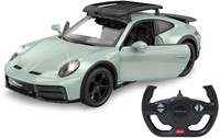 Jamara - Porsche 911 Dakar 1:14 shaded green 2,4GHz door manual-3