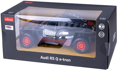 Jamara - AUDI RS Q e-tron Diecast 1:24 grey door manual-2