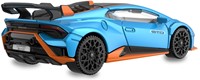 Jamara - Lamborghini Huracán STO Diecast 1:43 blue-3