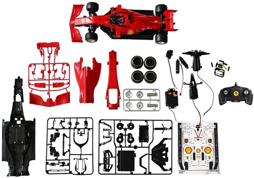 Jamara - Ferrari F1 1:16 red 2,4GHz Kit-3