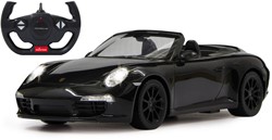 Jamara - Porsche 911 Carrera S 1:12 black 2,4GHz