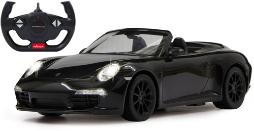 Jamara - Porsche 911 Carrera S 1:12 black 2,4GHz