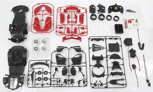 Jamara - Ferrari FXX K Evo 1:18 red 2,4GHz Kit-3