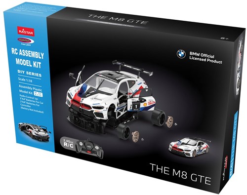 Jamara - BMW M8 GTE 1:18 white 2,4GHz Kit-2