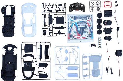 Jamara - BMW M8 GTE 1:18 white 2,4GHz Kit-3