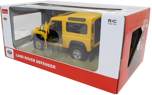 Jamara - Land Rover Defender 1:14 yellow 2,4GHz Manual door-2