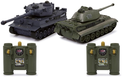 Jamara - Tank Battle Set Tiger 1:28 2,4GHz