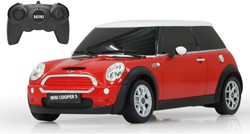Jamara - Mini Cooper S 1:24 red 2,4GHz
