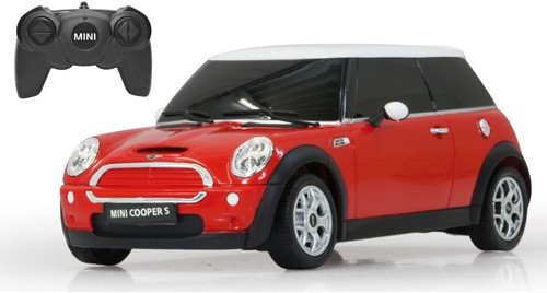 Jamara - Mini Cooper S 1:24 red 2,4GHz