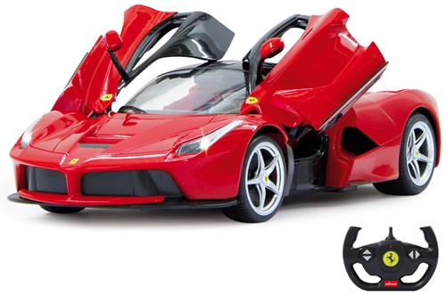 Jamara - Ferrari LaFerrari 1:14 red 2,4GHz manual door-3