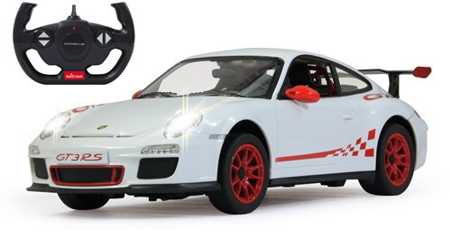 Jamara - Porsche GT3 RS 1:14 white 2,4GHz