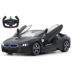 Jamara - BMW I8 1:14 black 2,4GHz Door remote-controlled